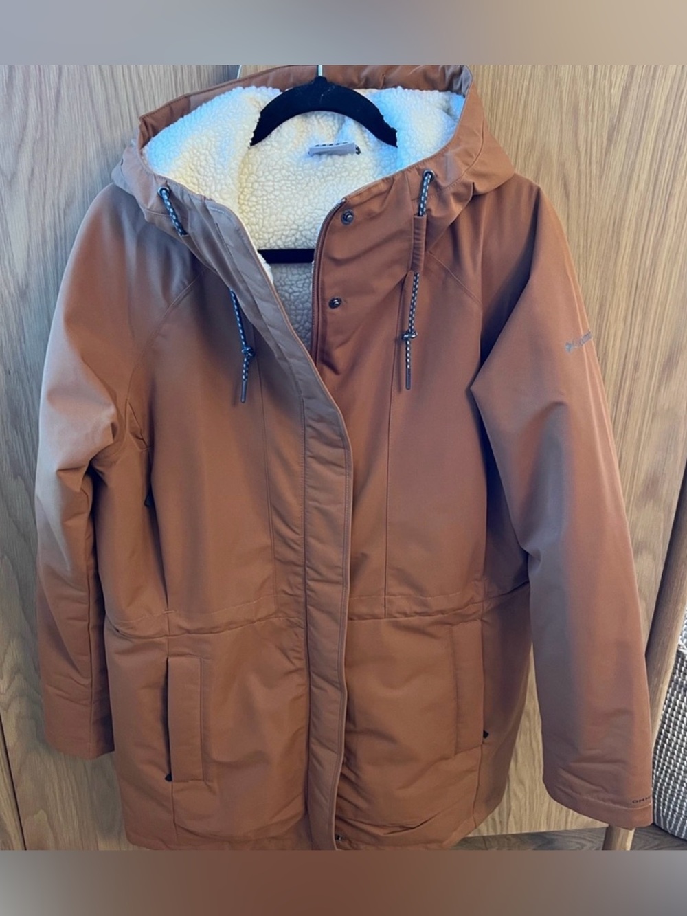 Columbia Sportswear South Canyon Sherpa Lined Insulated Hooded Parka Jacket